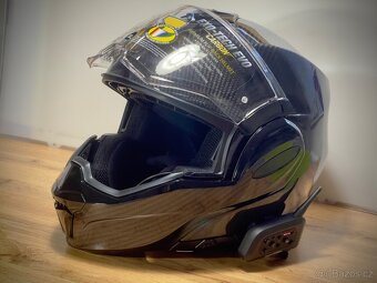 Přilba překlopná Scorpion EXO-Tech EVO Carbon XL + kom - 8