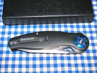 ZAVÍRACÍ NŮŽ - EAFENGROW - EF 76 / D2 / G-10 - NOVÝ - 8