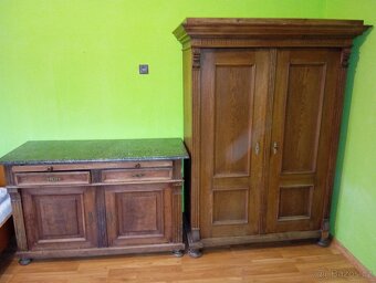 Nábytek starožitný masiv - 8