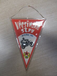 Poháry, trofeje, motocross, vlaječky Vřesina strž - 8