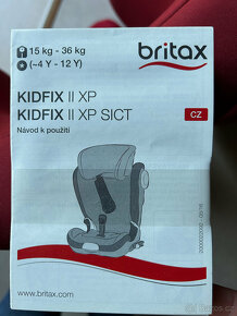 Autosedačka Britax Romer KIDFIX II XP SICT 15-36 kg - 8