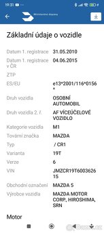 Mazda 5 - 8