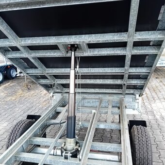 3-stranná hydraulická sklopka 2700Kg, 3,30mx1,76,ALU bočnice - 8