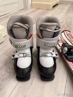 Prodám lyže a boty, dětské, velikost bot 22,2 a lyže 80cm. I - 8