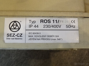 Rozvadec rozvodnice chranic jistic zasuvka 380V stavebni - 8