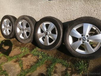 Alu kola Škoda 205 55 r16 - 8