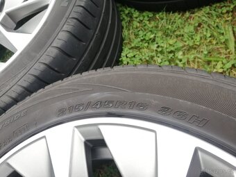 alu Škoda Fabia III,Rapid, alu Škoda Italia letní 215/45/16 - 8