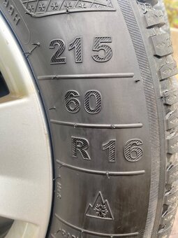 Alu kola na Škodu 215/60 R16 - 8
