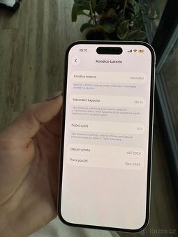 Iphone 16 128 GB bílý v záruce - 8