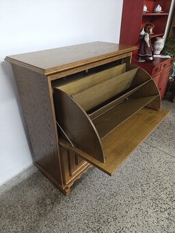 Rustikální botník, masív, Nábytek s příběhem - 8