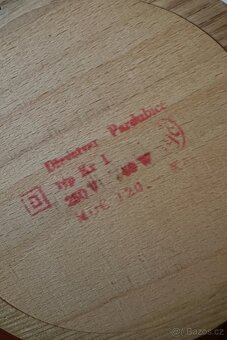 Raritní lampička Dřevotvar - 8