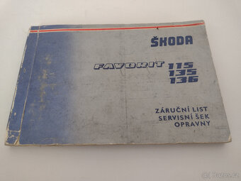 knihy ŠKODA FAVORIT, VÝPRODEJ - 8