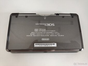 Nintendo 3DS Cosmo Black + homebrew hack a 64GB karta - 8