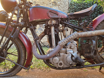 Předválečný belgický motocykl FN M67 B 500 OHV 1928 + papíry - 8