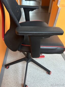 Herní (kancelářská) židle IKEA Matchspel (Bomstad černá) - 8