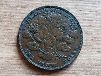 Koloniální mince Nové Skotsko Province of Nova Scotia Kanada - 8