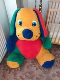 Metrový Mega Plyšák Maxi Pes Fík (V99, D90, H50) - 8