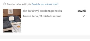 Potahy na sedací soupravu - 8