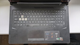 ASUS TUF A17, R7 5800H, RTX 3070 - 8
