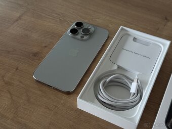 iPhone 15 PRO 256GB CZ TOP STAV - 8