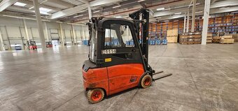 VZV Linde E20PHL – elektro, 2t, Triplex 5,6m, kabina, posuv - 8