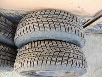 4ks plech.disků na Škoda Octavia 2+zimní pneu 195/65/15 - 8
