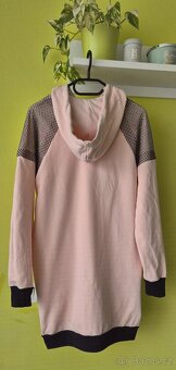 Elegantní dámské mikinové šaty Fracomina - 8