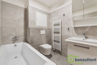Pronájem moderního bytu 1+kk s předzahrádkou v Brně – Kamech - 8