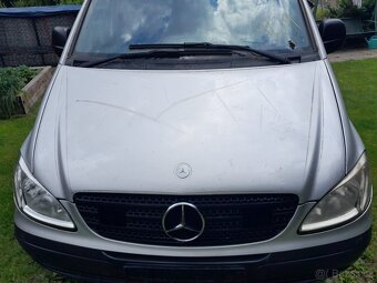 Dveře Mercedes Vito W639, rok. 2007, stříbrná 9744 - 8