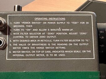 Měřič jasu-kinematografie CENA ZA OBA KUSY  - 8