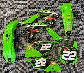 Motokrosové plasty na Kawasaki - 8