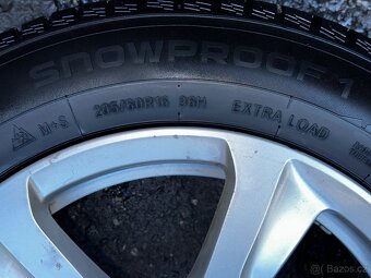 Original ALU kola Audi 16" 7,5J ET45 zimní pneu 205/60/R16 - 8