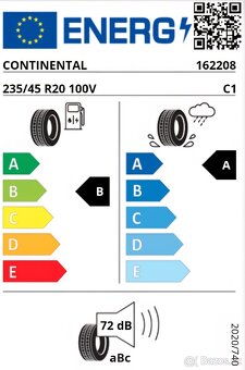 Continental ContiSportContact 5, 235 45 20, 235/45 r20 - 8