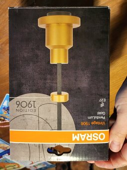 NOVÝ Osram Šňůrový závěs na svítidlo Vintage 1906 Pendulum - 8