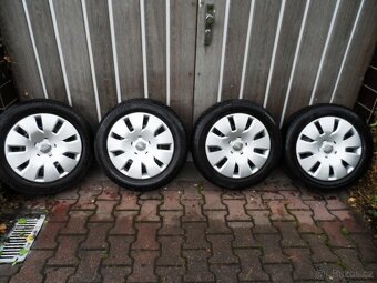 Komplet Zimní Sada Bridgestone +Poklice205/55/16 ET 46 5X112 - 8