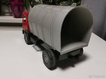 Stará retro hračka popelářské auto, kuka, Technoplast - 8
