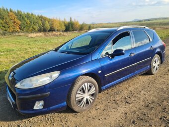 Peugeot 407 SW LPG 2.0 100kw,,bez koroze,Polokůže - 8