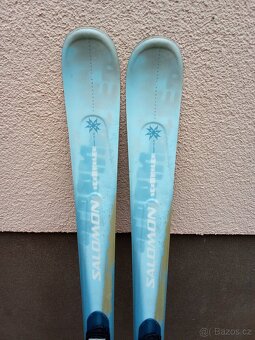 set lyže 160 cm+ boty 41 Salomon - 8