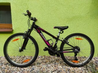 Značkové dětské kolo SPECIALIZED 24" (černá/fialová) - 8