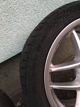 Kola BBS 7.5x17 I s pneumatikami - 8