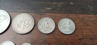 USA sada, lot Amerických mincí. - 8