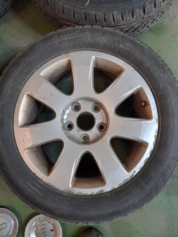 Audi kola 16" + zimní pneu 205/60 R16 - 8