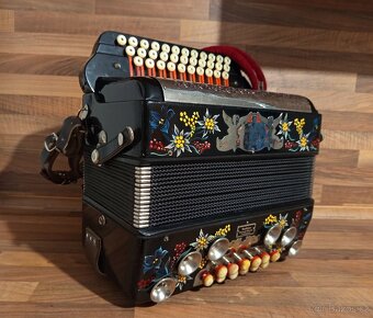 Heligonka (harmonika,akordeon) Novak G-C-F - 8