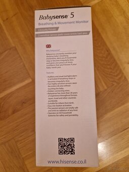 Dětský monitor dechu Hisense BABYSENSE 5 - 8