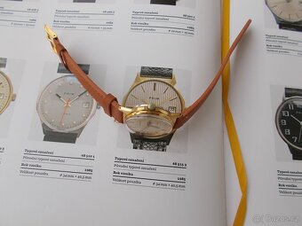 oblibene zlacene hodinky prim 17 jewels pyžamo rok 1985 - 8