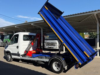 IVECO DAILY TŘÍSTRANNÝ SKLÁPĚČ + HYDRAULICKÁ RUKA do 3,5t - 8