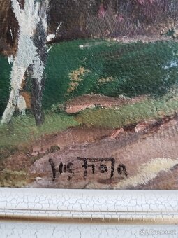 obraz LETNÍ DEN, olej, Josef Fiala - 8