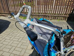 Chariot (Thule)CX2 + běžecký set + cyklo set + miminkovník - 8