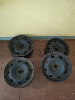 Ocelové disky 16" – 4 ks pro Peugeot - 8