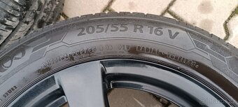 Letní kola Borbet + Barum Bravuris 5 – 205/55 R16 (alu disky - 8